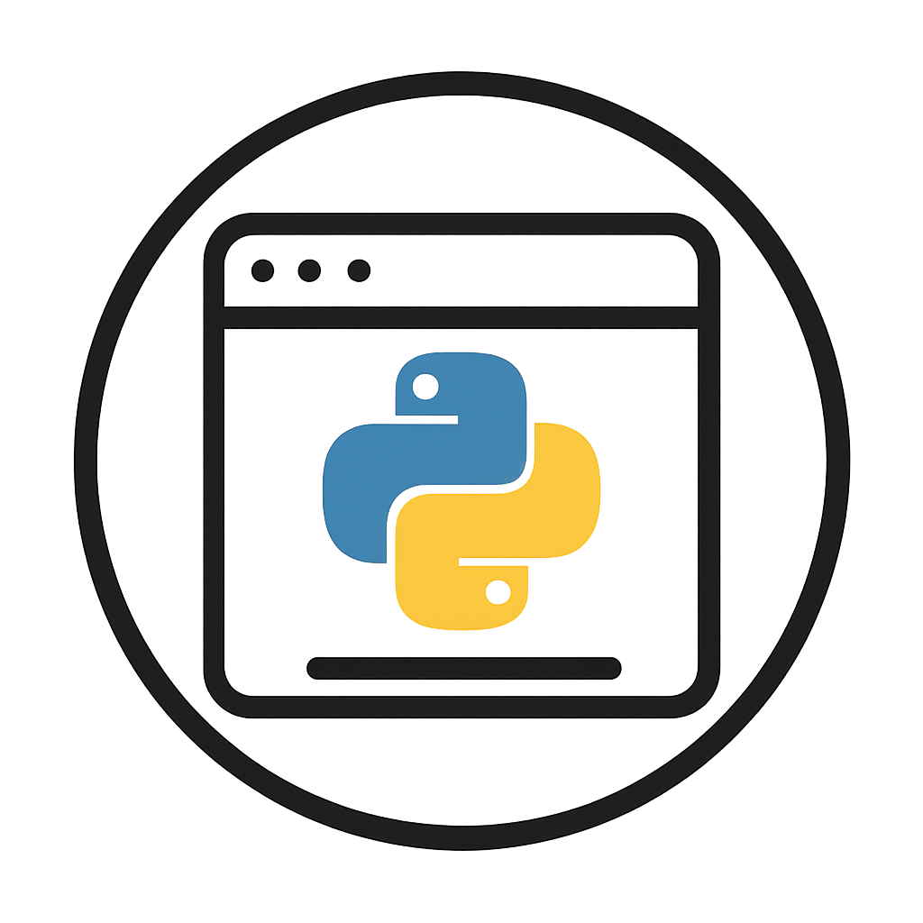 Logo página web con python